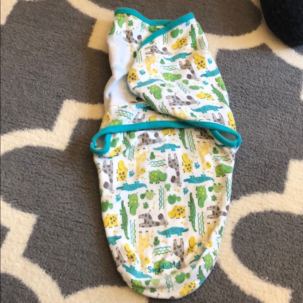 Velcro swaddle